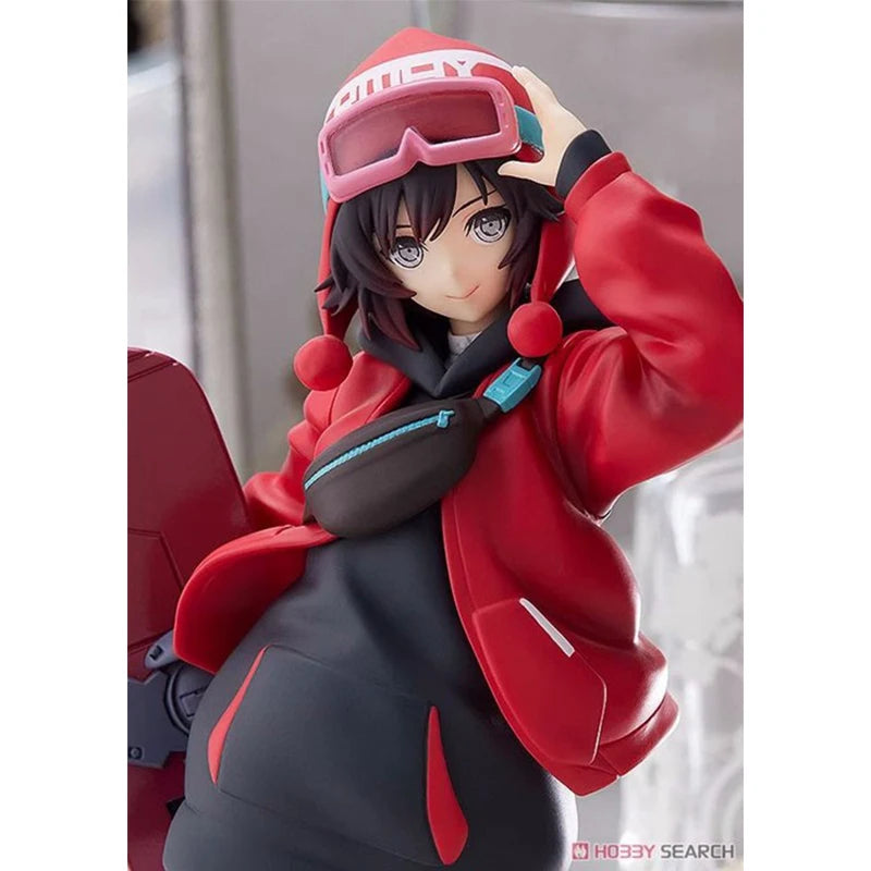 In Stock Original GSC Pop Up Parade Rwby Hyousetsu Teikoku Ruby Rose Anime Figure Action Figures Model Toys Collectible Model