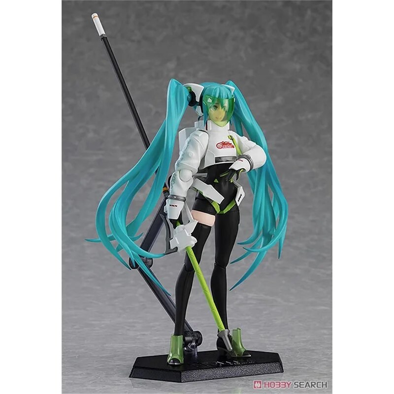 Figura de Anime Original GSC Figma VOCALOID SP-149 Racing Miku 2022 Ver. Figuras de acción de juguete para niños, regalo, muñecas coleccionables