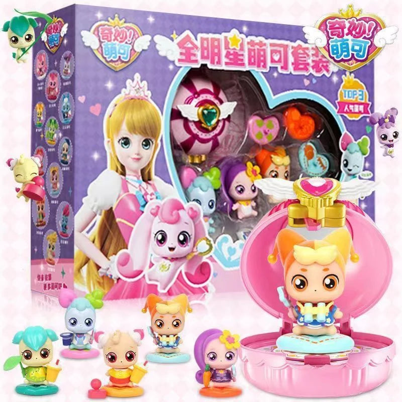 Anime Catch Teenieping All Star Suit Toys Cartoon 캐치티니핑 Surprise Gift Box Cute Figure Model Dolls Children's Birthday Gifts