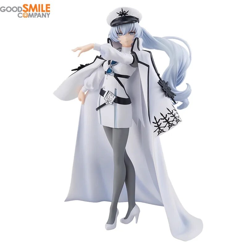 Original RWBY Weiss Schnee Anime Figure Toys GSC Pop Up Parade Rwby Hyousetsu Teikoku PVC Model Kids Gift 17cm