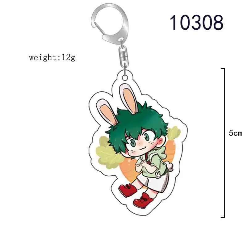 My Hero Academia Japan Anime Todoroki Shouto Midoriya Izuku Katsuki Aizawa Shouta Eijirou Kawaii Acrylic Keychain Pendant