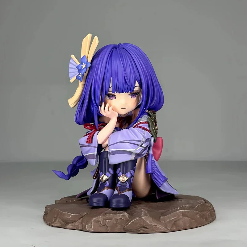 Game Genshin Impact Figures Yae Miko Naganohara Yoimiya Ganyu Cute Action Figures PVC Model Collection Toys Decoration Gifts