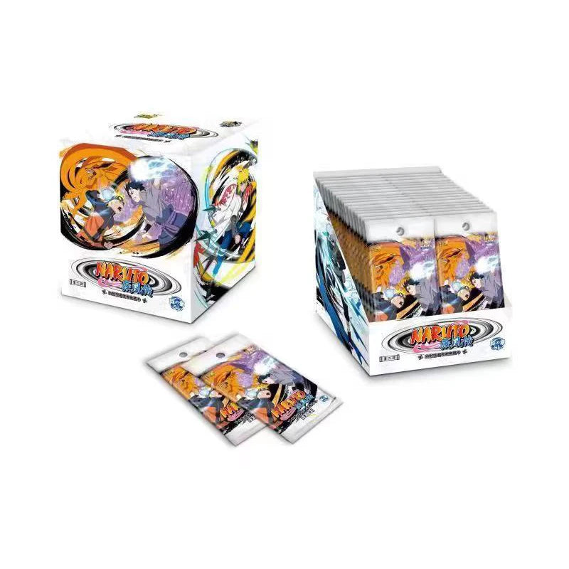 Naruto Collection Cards Gift Box Full Set Tier 4 Wave3 Booster Box Kayou Anime Playing Cards Game Cartas Gift