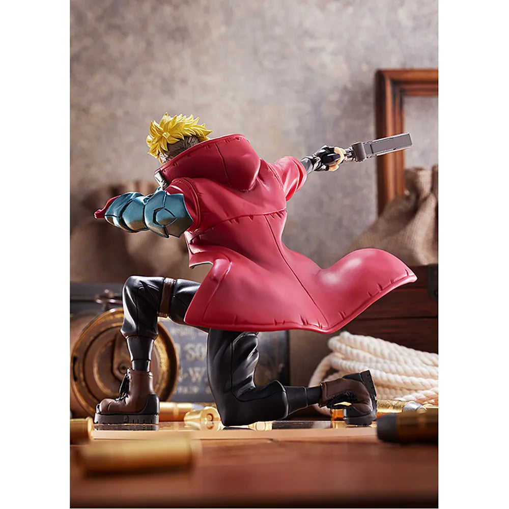 Good Smile Company POP UP PARADE Trigun Stampede Vash the Stampede figura coleccionable figura de acción Original Anime figuras en miniatura de juguete