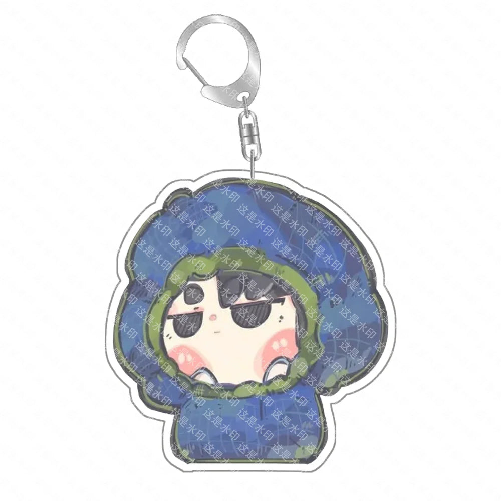 Anime Classics Game Collection Toy K-Pop Demon Hunters Preorder Huntr-x Keychain - Fan Art Self Made Acrylic Charm Gift