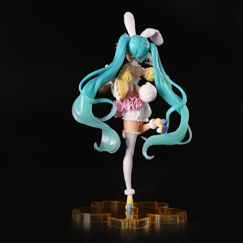 Figuras de acción de juguete Kawaii Hatsune Miku, modelo de vestido de boda, muñeca Megurine Luka, colección de regalos de Navidad para niñas