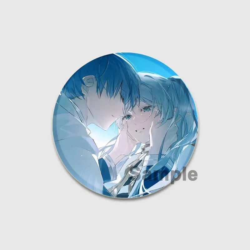 Anime Frieren Beyond Journey's End Button Pins Cartoon Badge Round DIY Creative Brooches for Backpack Jewelry Accessories Gifts