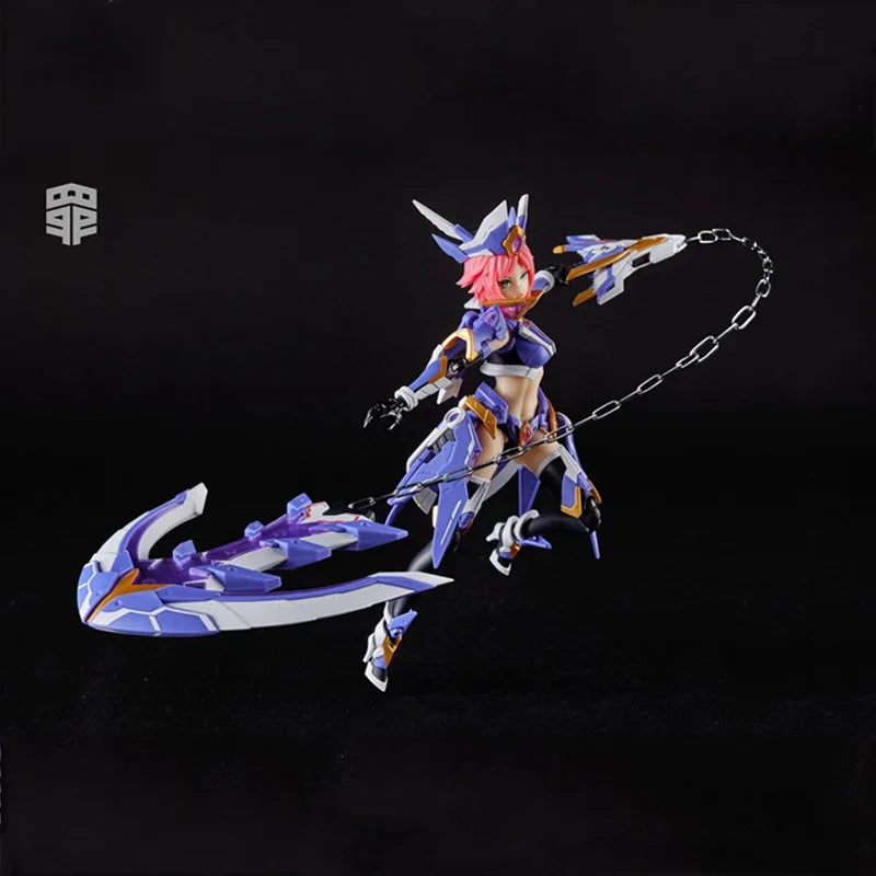 Ms.General Seven Deadly Sins Series Greed Guochuang Mecha Shark Assembly Model Action Toy Figures Christmas Gifts