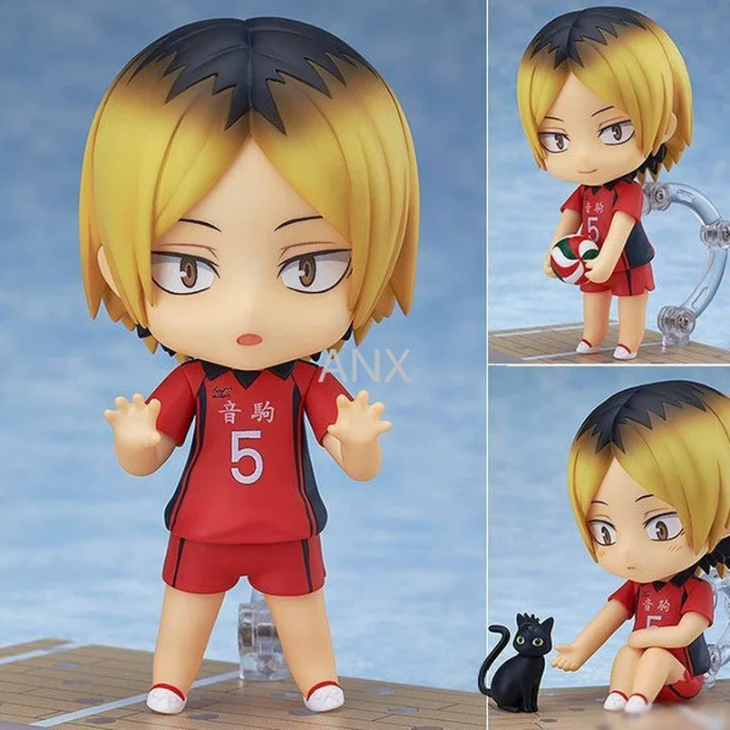 10CM Haikyuu Figure Hinata Shoyo PVC Action Figure tobio Kenma Tooru 489# 563# 461# 605# Anime Haikyuu Nekoma Model Figurine