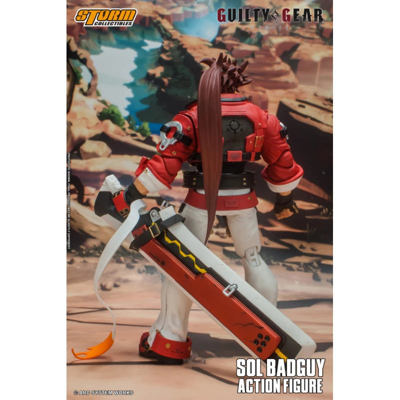 In Stock Storm Toys Sin Equipment 1/12 Guilty Gear Sol Badguy Anime Action Figures Toys Models Collector