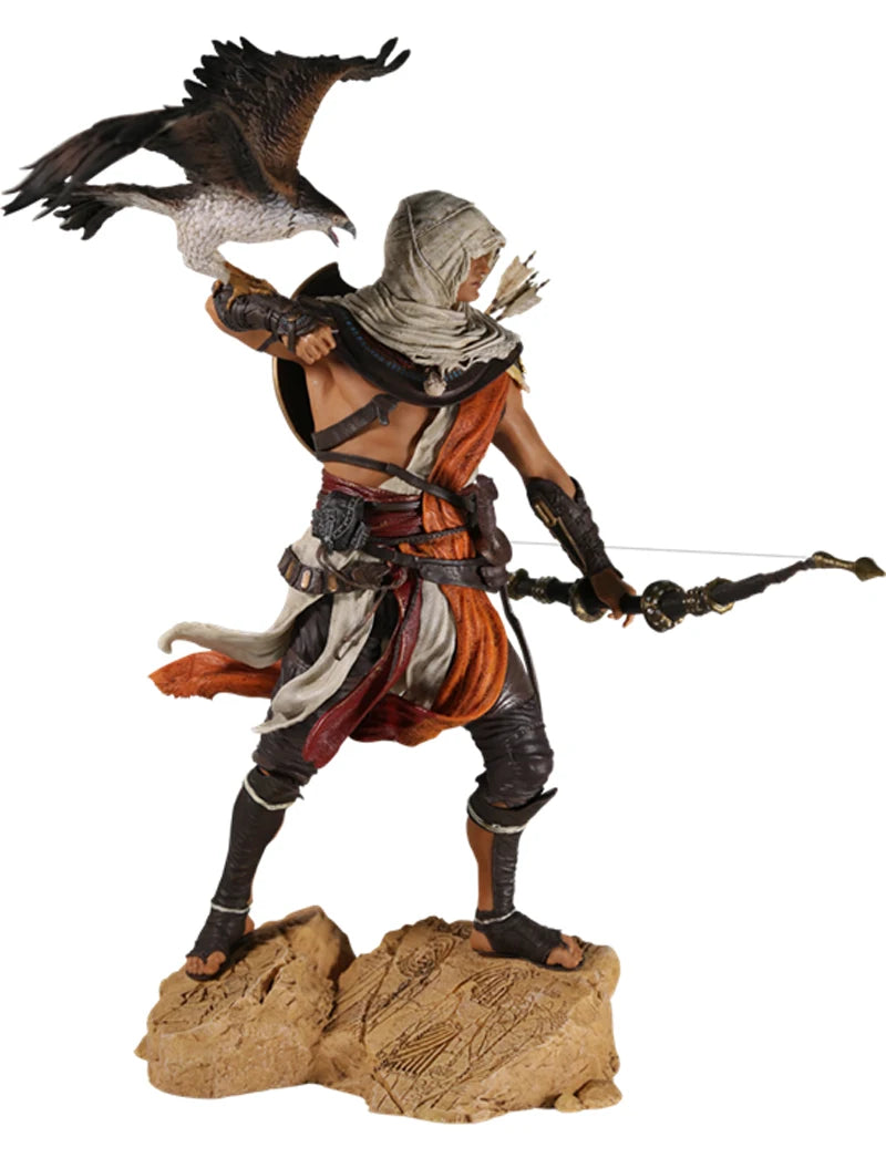 Assassin's Creed Character Aya & Bayek High Quality PVC Statue Action Figure Model Toys 28CM