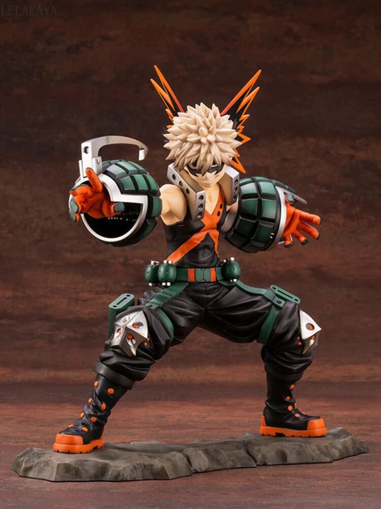 Anime 22,5 cm My Hero Academia Bakugo Katsuki ARTFX J estatua escala 1/8 PVC colección de figuras de acción modelo juguetes muñeca envío gratis