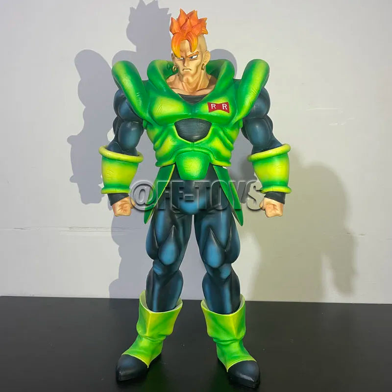 41Cm Anime Dragon Ball ANDROID 16 Figura PVC Figuras de acción GK Estatua Colección Modelo Juguetes para niños Regalos