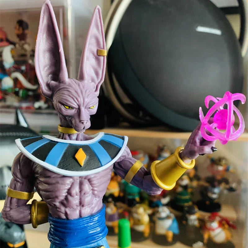 Anime Dragon Ball Z Figure Beerus God Of Destruction Figure Pvc Action Figure Collection Desktop Toy Children Birthday Gifts