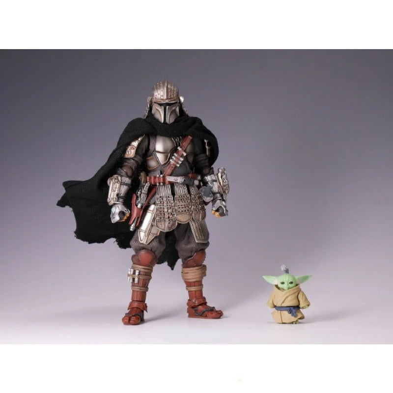 In Stock Bandai Movie Realization Star Wars The Mandalorian Grogu Anime Action Figures Toys Models Collector