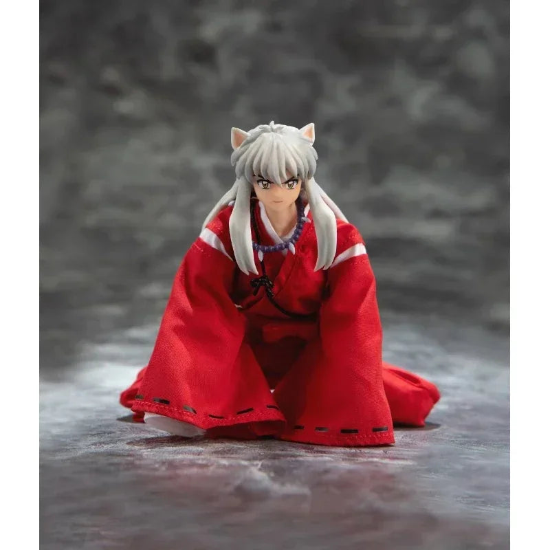 In Stock GT Model Inuyasha 1/12 Sesshoumaru Anime Model Action Figure SHF Toys Collection Hobby Gift