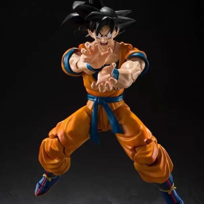 Bandai Original Shf 2022 Dragon Ball Super Hero Theater Edition S.h.figuarts Goku Dall Action Figures Toy Gift