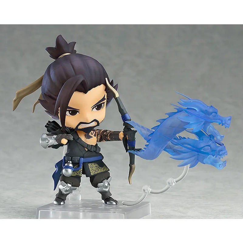 In Stock Good Smile Original GSC Nendoroid Overwatch Shimada Hanzo Anime Movable Action Figure Model Children's Gifts