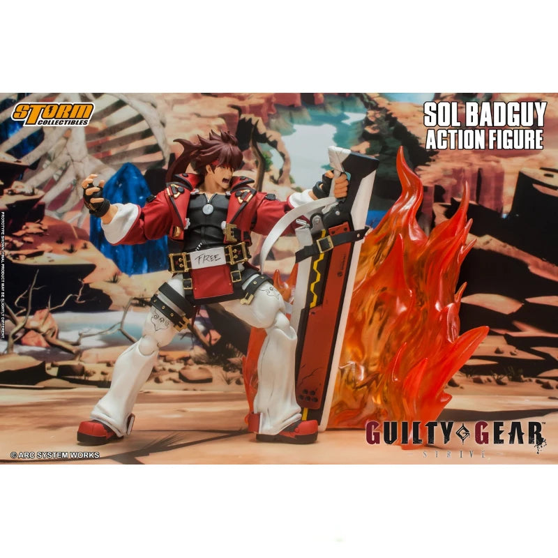 In Stock Storm Toys Sin Equipment 1/12 Guilty Gear Sol Badguy Anime Action Figures Toys Models Collector