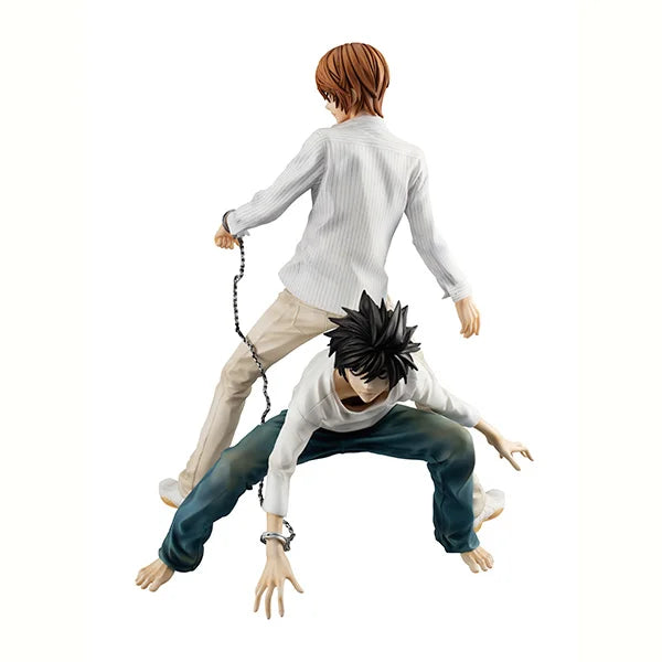 MegaHouse GEM DEATH NOTE Yagami Light L MH Official Authentic Figures Anime Gifts Collectible Models Toys Halloween Ornaments