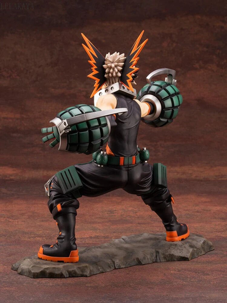 Anime 22,5 cm My Hero Academia Bakugo Katsuki ARTFX J estatua escala 1/8 PVC colección de figuras de acción modelo juguetes muñeca envío gratis