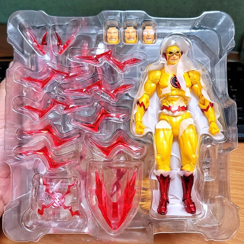 In Stock Kaiyodo Amazing Yamaguchi Flash Reverse Flash Anime Action Figures Toys Models Collector