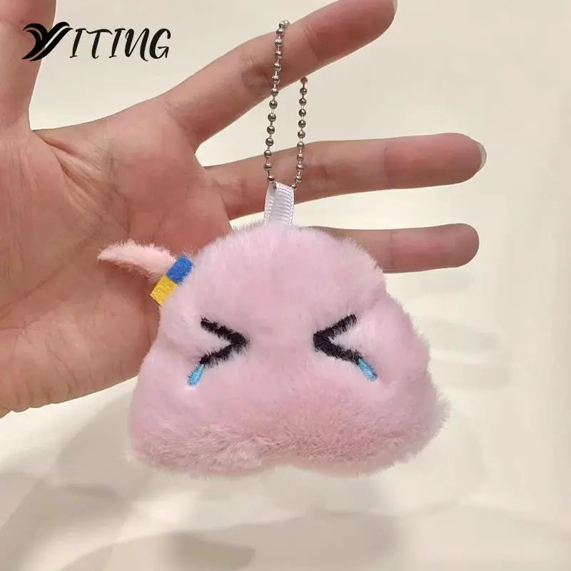 Bocchi The Rock-artículos de Anime, muñeca Kawaii, Goto Hitori, imagen de personaje, colgante de dibujos animados de peluche rosa, regalo ornamental, juguete con chirrido