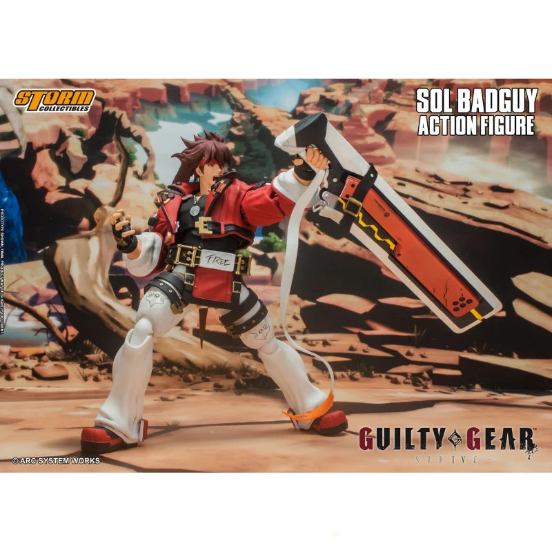 In Stock Storm Toys Sin Equipment 1/12 Guilty Gear Sol Badguy Anime Action Figures Toys Models Collector