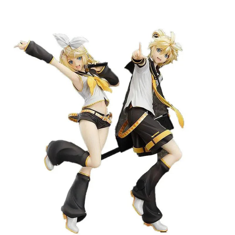 Max Factory CHARACTER VOCAL SERIES Kagamine Rin Kagamine Len VOCALOID Tony Ver Originality Desktop Decoration Model Toy Gift