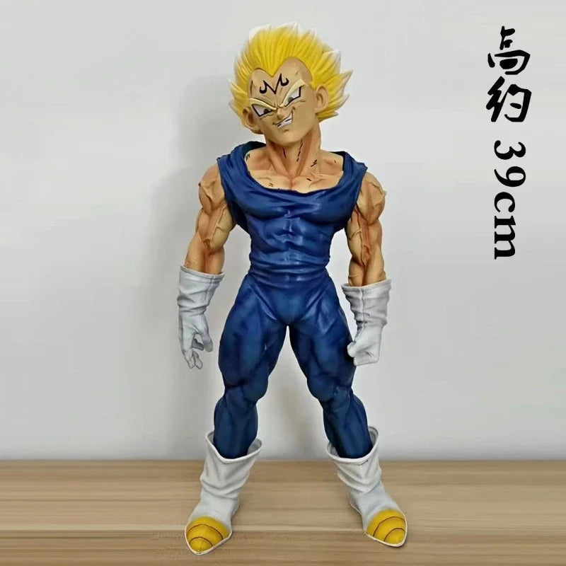 43cm Dragon Ball Z GK Son Goku Majin Vegeta Figure GK Super Saiyan Action Figure PVC Collection Statue Model Figurine Toys Gifts