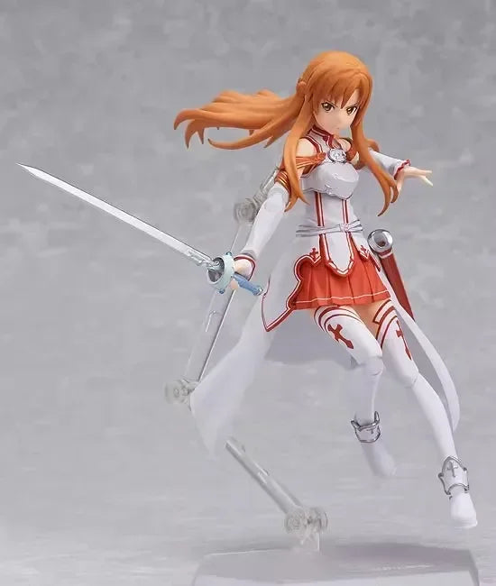 Sword Art Online Anime Figure Kirito Yuuki Asuna Kiriko Action Figurine Statue 13cm Decoration Collection Kid Toys Birthday Gift