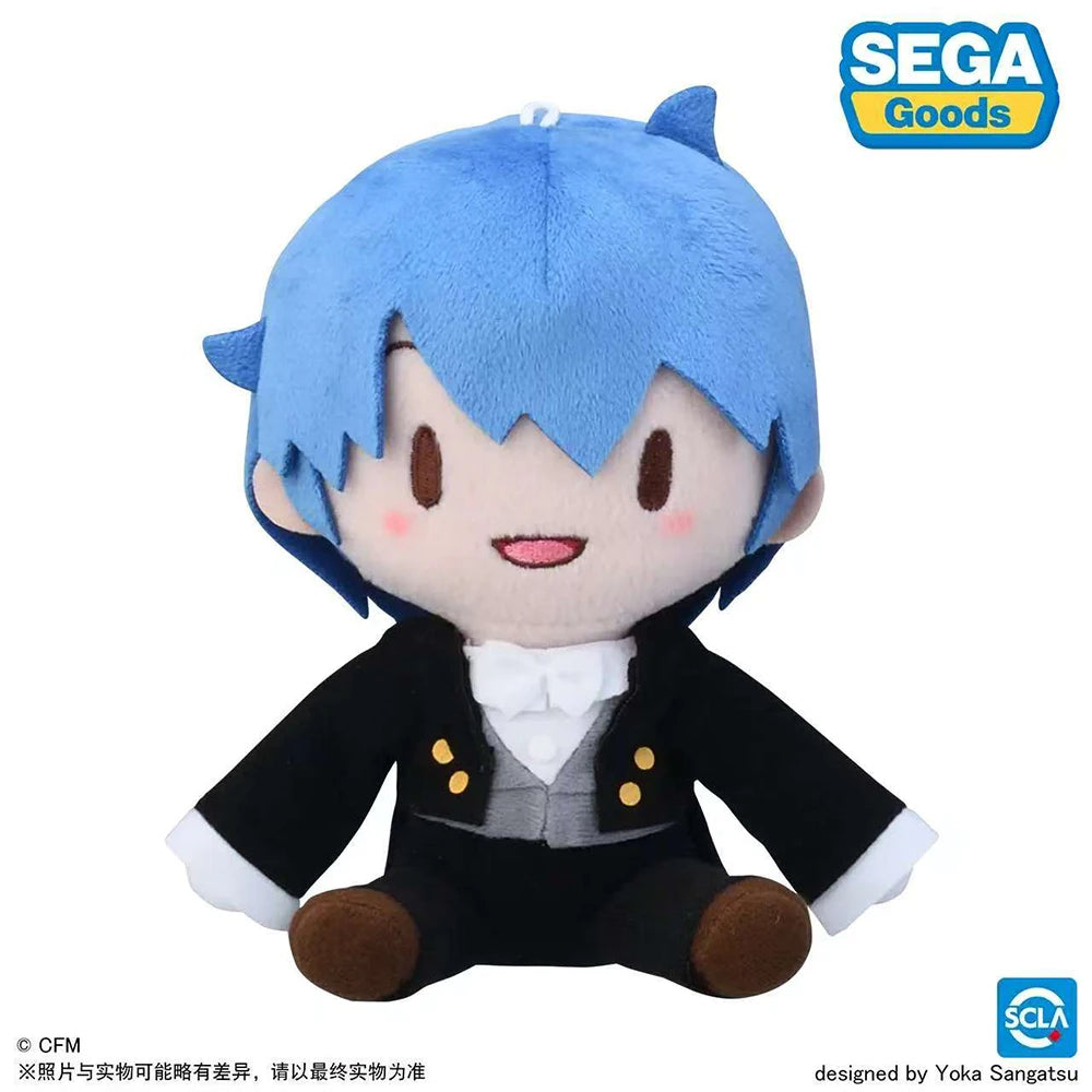 IN Stock Original Genuine SEGA VOCALOID Hatsune Miku MEIKO KAITO Maid Mini Plush Toys Doll Cartoon Collectible Model 16CM