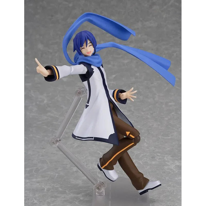 Original Genuine Stock Max Factory Figma 192 KAITO VOCALOID PVC Action Figure Anime Model Toys Collection Originality Doll Gift