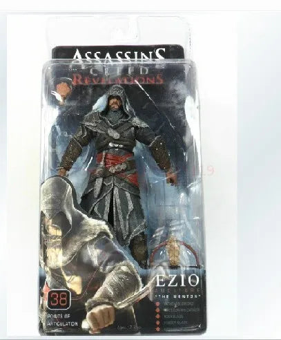 New 15cm Action Figure Model Toys Assassin's Creed Connor Haytham Edward Kenway 6 Inch Pvc Soilders Toy For Boys Kids Gift Play