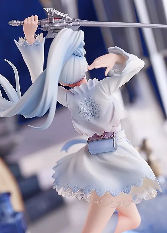 Original GSC RWBY Weiss Schnee Ice queen POP UP PARADE Anime Figure Toys 17cm PVC Model Collectible Kids Birthday Xmas Gift