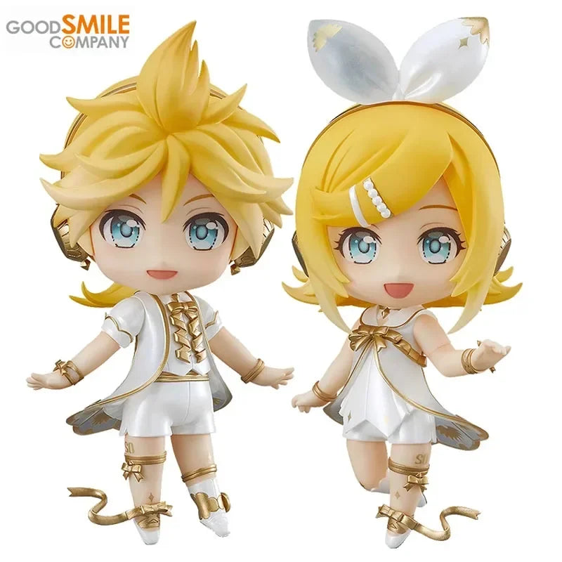 GSC Original Nendoroid Hatsune Miku Anime Figure Kagamine Rin/Len Ver 2022 Action Figure Toys For Boys Girls Kids Birthday Gifts