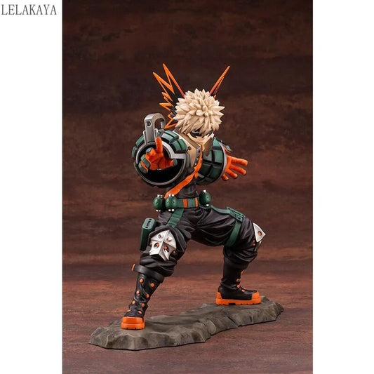 Anime 22,5 cm My Hero Academia Bakugo Katsuki ARTFX J estatua escala 1/8 PVC colección de figuras de acción modelo juguetes muñeca envío gratis