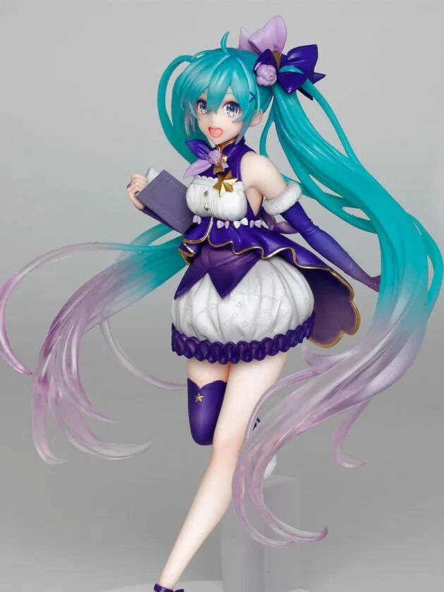 Judai Original Taito VOCALOID Hatsune Miku 3rd Season Winter Dress PVC Action Figure Model Doll Toys