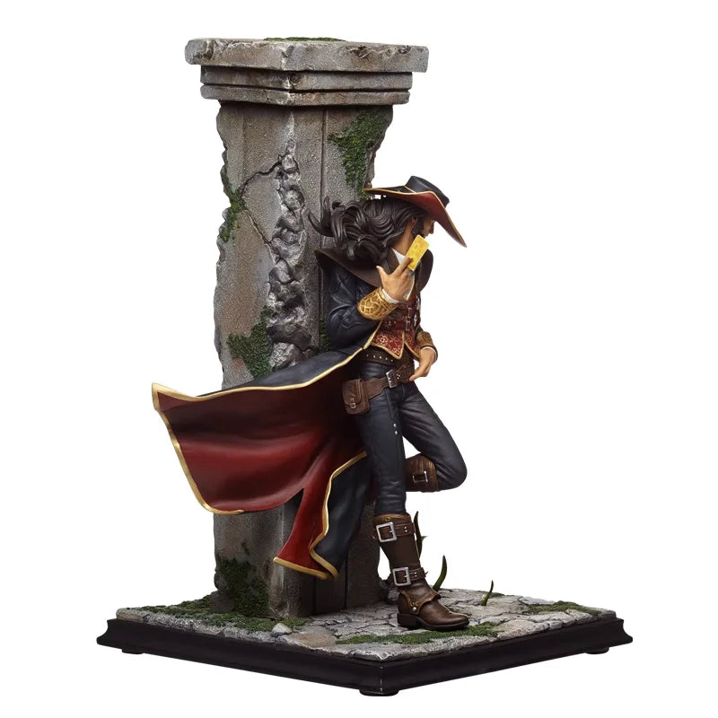 42cm League of Legends Twisted Fate Anime Figures Toys The Card Master Tobias Game Garage Kit Doll Large Model Boys Game Gifts