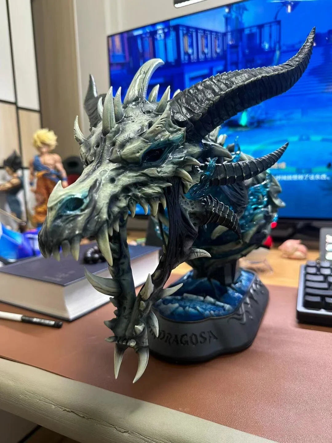 Blizzard Gk Official Game Periphery Action Figure World Of Warcraft Wow Sindragosa Statue Model Garage Kit Toys Gift