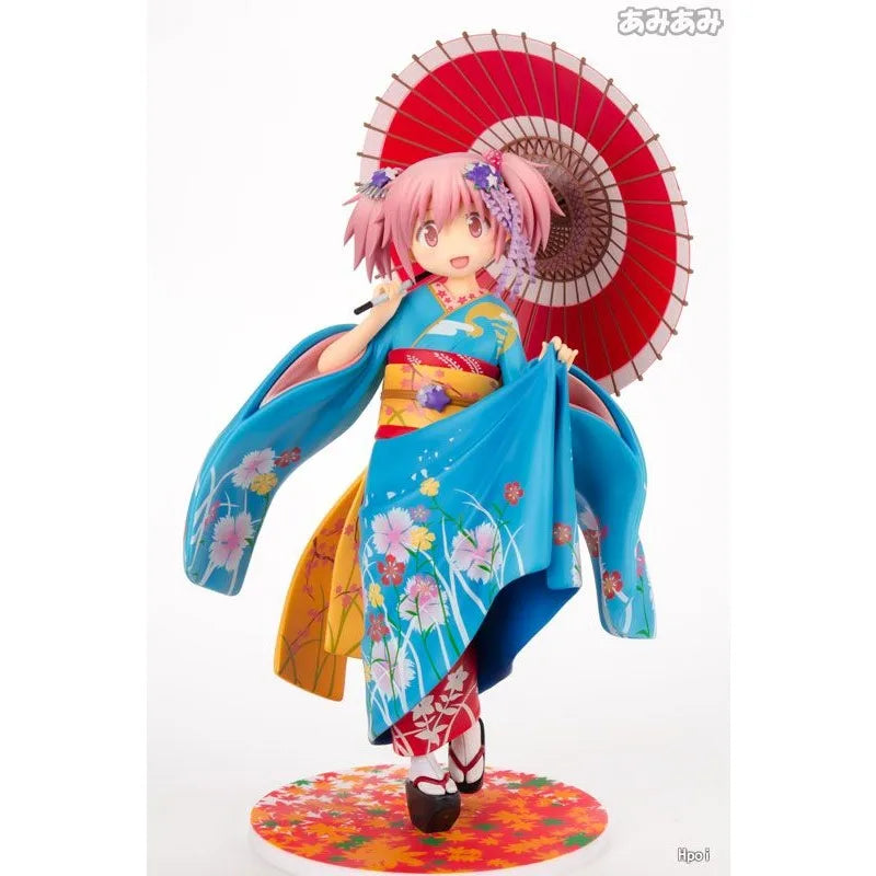 In Stock Original ANIPLEX+ Madoka Kaname Maiko Ver 1/8 Proportional Humanoid Anime Humanoid Toys Gifts Decoration Collection