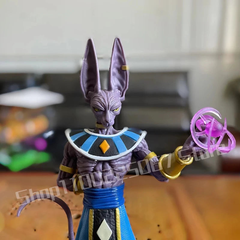 In Stock 30cm Anime Dragon Ball Z Beerus Figure Super God of Destruction Figures Collection Model Toy For Children Gifts