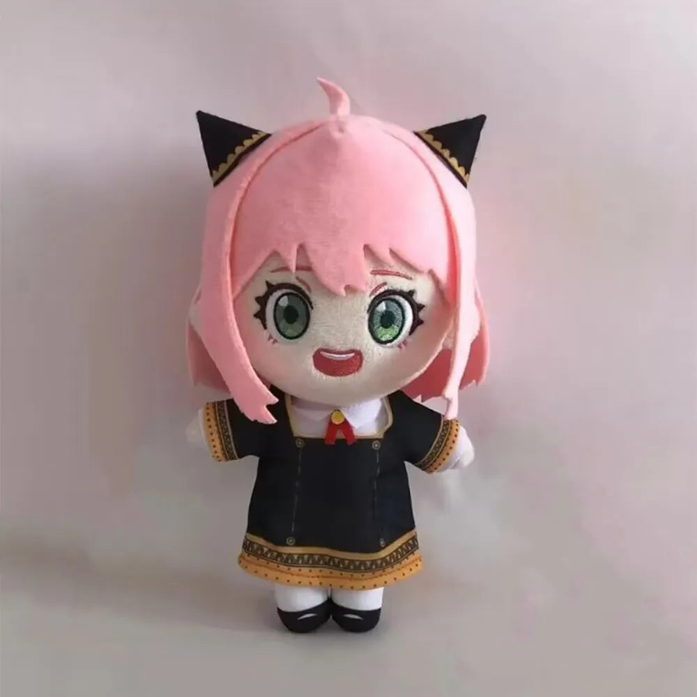 25cm animé japonés Spy X familia juguetes de peluche Ania Foger personaje de dibujos animados de peluche serie muñecos de peluche Kawaii niños regalos de navidad