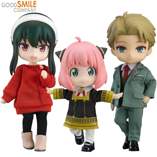 100% Original Good Smile Anya Yor Loid Thorn Princess Nendoroid DOLL Action Figures Spy Family Anime Model Girls Kids Gift Toys