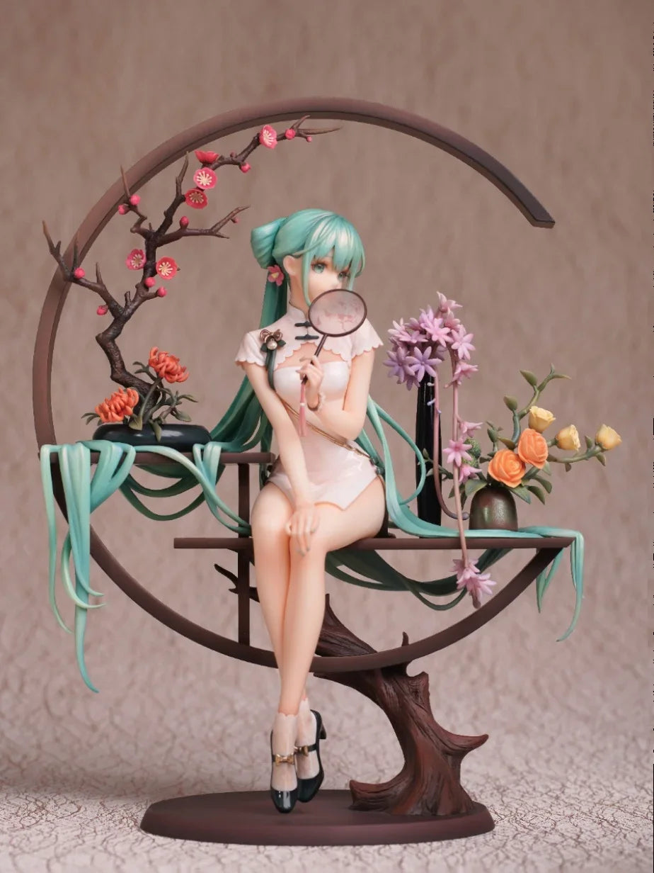 Original Myethos Hatsune Miku Cheongsam Glorious Youth Ver Figure Vocaloid Action Figurine Collection Model Statue Doll Toy Gift