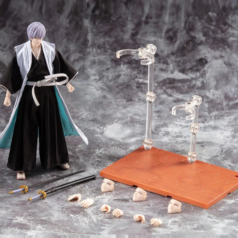 In Stock Dasin/Great Toys/GT Bleach Kurosaki Ichigo Aizen Sousuke 18cm/7inch 1/10 SHF/S.H.F PVC Action Figure Model