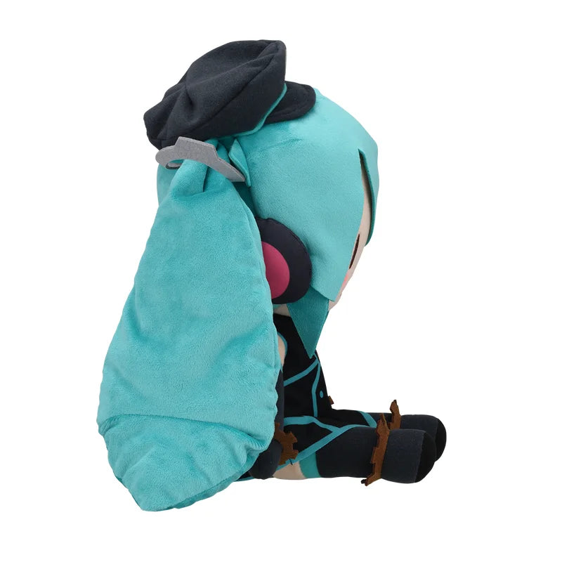 IN Stock Original SEGA VOCALOID Hatsune Miku Willful Factory Manager Fuwa Petit Plush Doll Fufu 27 CM Anime Model Toys