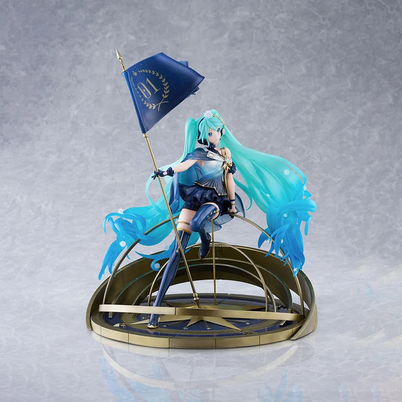 Original TAiTO Spiritale 1/7 Hatsune Miku Birthday 2022 Polaris PVC 30CM Anime Action Figures Model Collection Ornament Toy