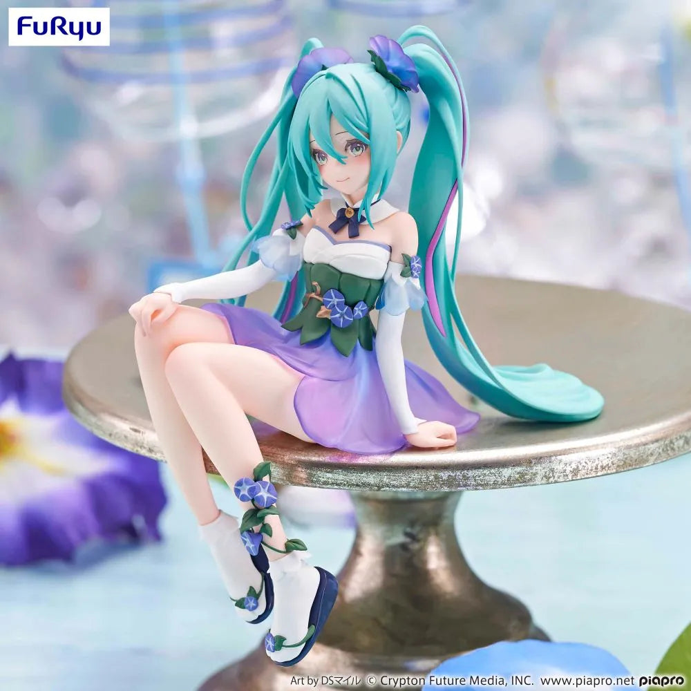 In Stock Original FuRyu Vocaloid Hatsune Miku Fairy Flower Spirit PVC Anime Figure Action Figures Model Toys