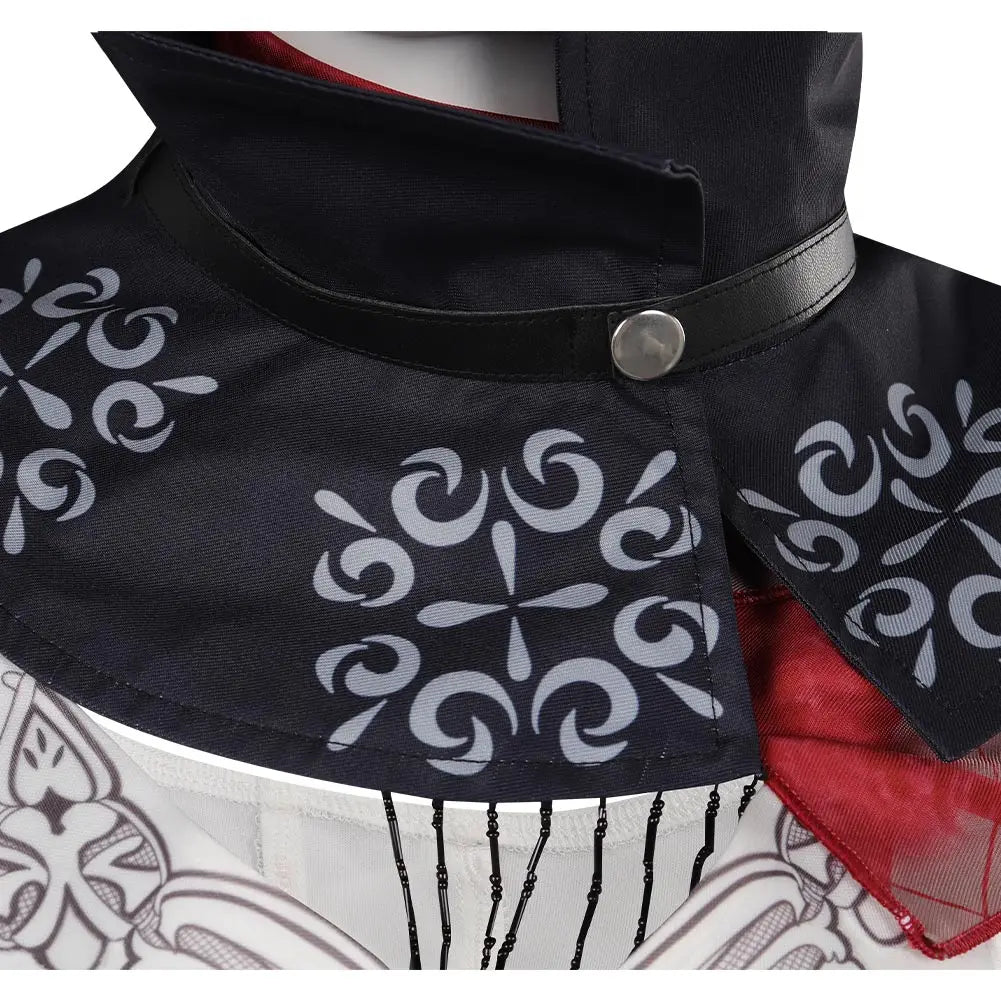 Final Fantasy XVI Mid Cosplay Women Costume Vest Scarf Shorts Outfit Fantasia Role Playing Outfits Halloween Disguise Party Suit